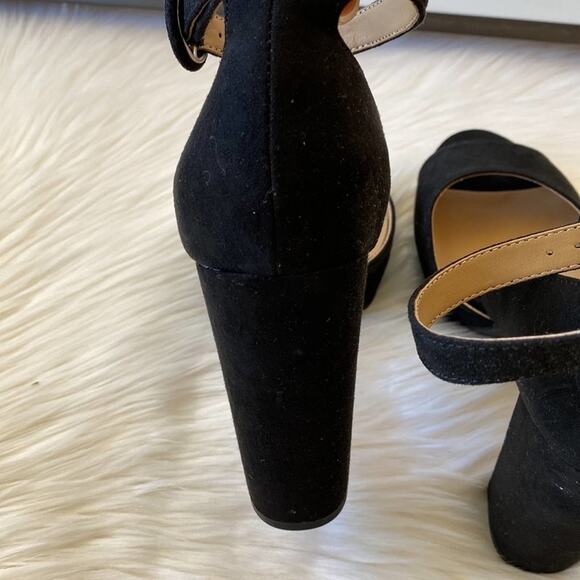 Block-Heel Platform Sun Stone Reeta Sandal Black 9.5 NEW!! - Picture 12 of 13